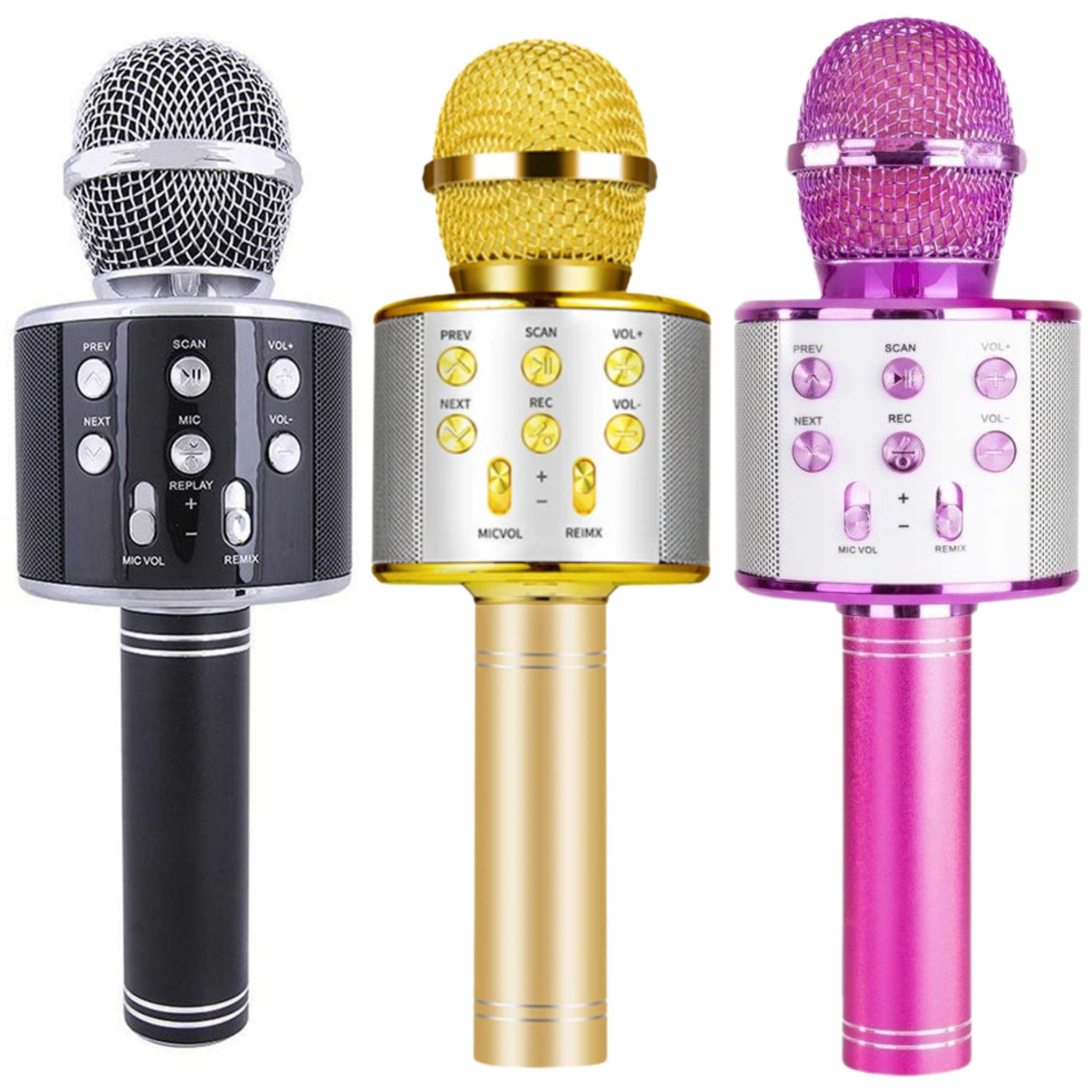 MIKROFON Bezprzewodowy Karaoke Głośnik BLUETOOTH + Kabel USB