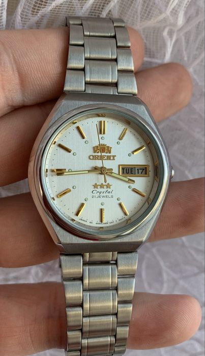 Новий годиннник Orient Японія 80х Оріент механіка оригінал часи