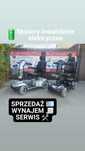 Skuter inwalidzki elektryczny Invacare Orion. Wózek drogowy. Zobacz