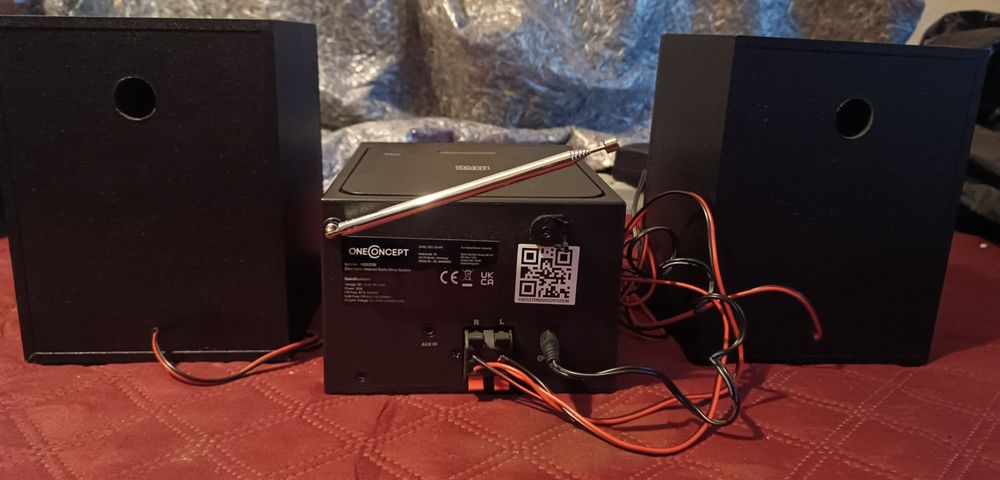 Інтернет-радіо OneConcept Wifi Streamo, срібне