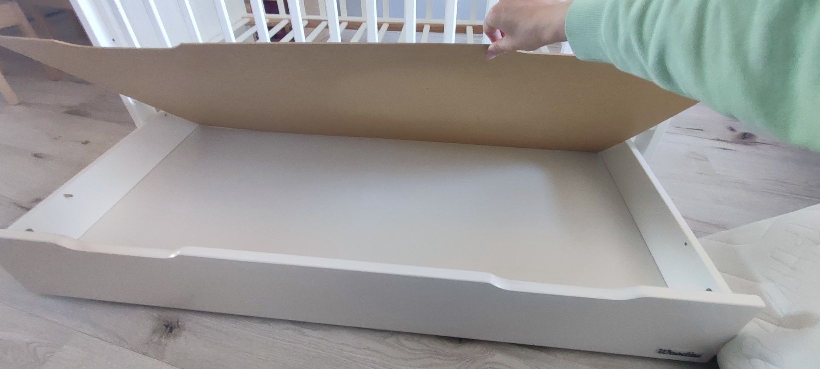 Łozeczko Woodies 120x60 +materac
