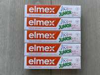 5x Elmex JUNIOR przeciwpróchnicza pasta do mycia zębów 75ml