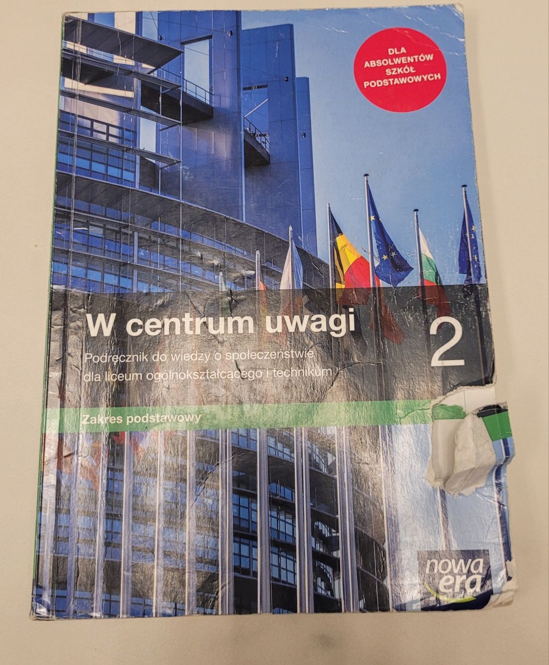 Podręcznik WOS w centrum uwagi kl 2 zakres podstawowy