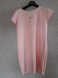 Różowa sukienka txm 42