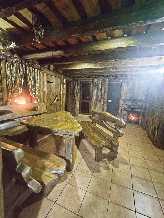 Баня и чан на дровах