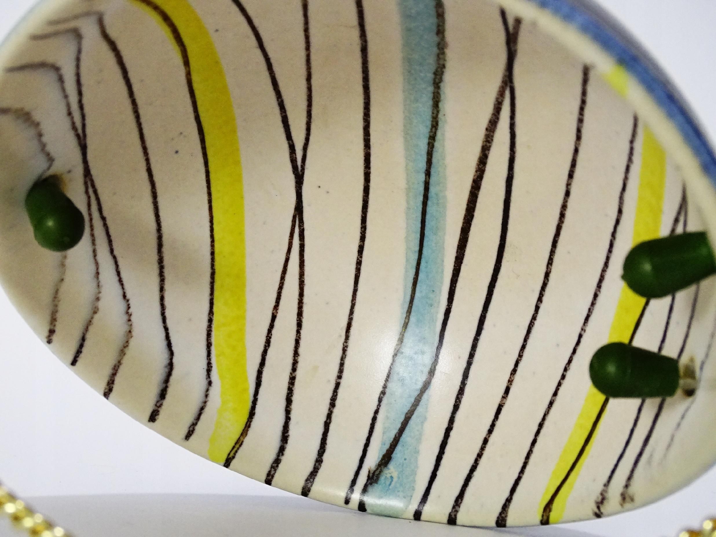 lata 50-te piękna ceramiczna paterka