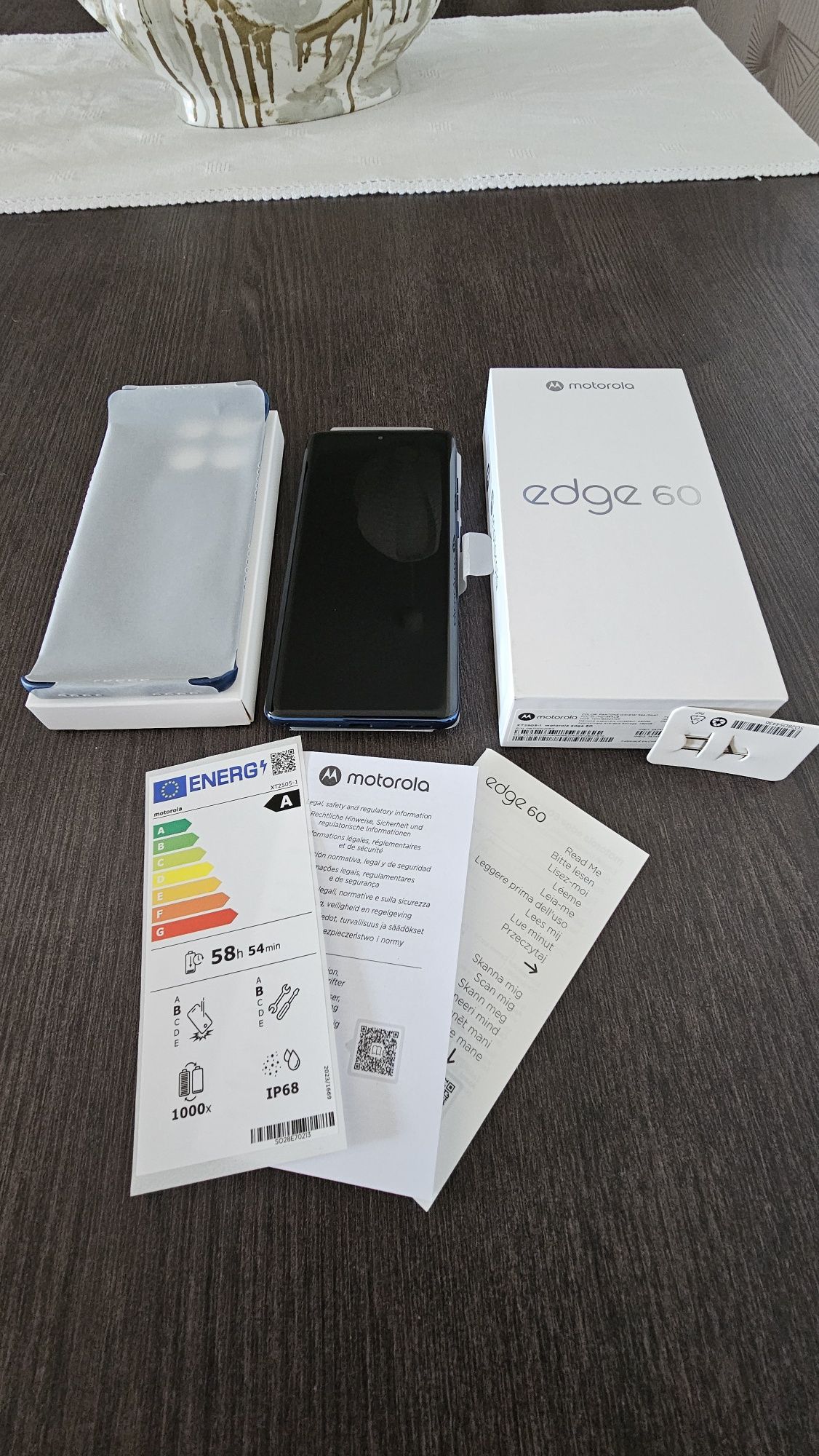 Smartphone Motorola Edge 60 12/512GB NOVO Garantia 3 anos