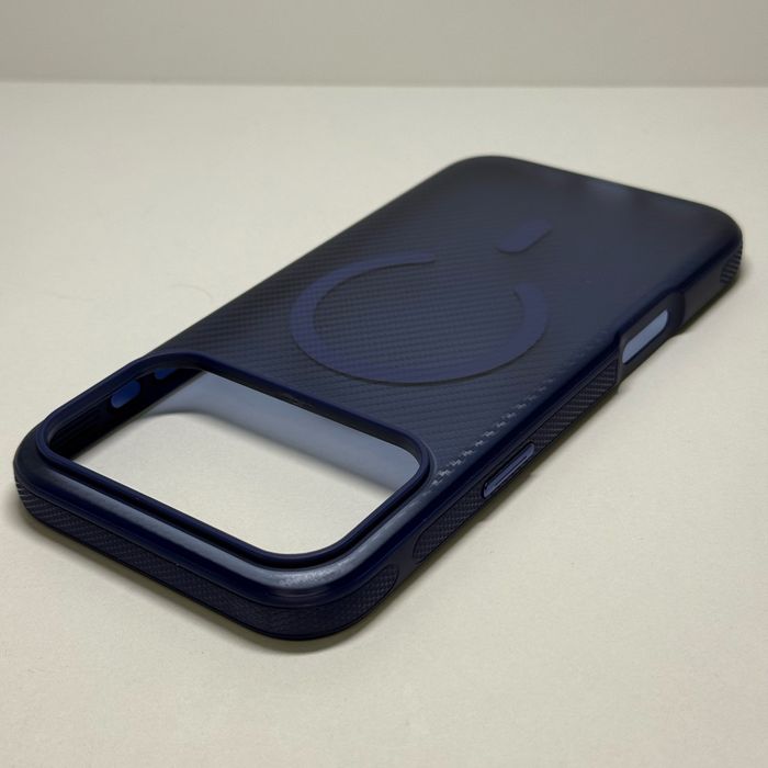 Чохол iphone 17 pro max матовий синій карбон. Чехол айфон 17 про макс