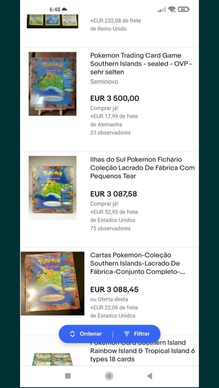 Pokémon southern island collection