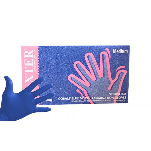 Rękawiczki nitrylowe rozmiar L