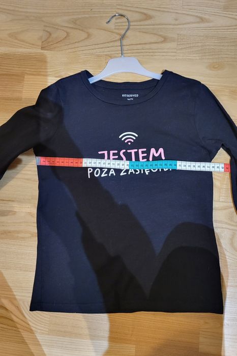 Koszulka z długim rękawem dla dziewczynki, roz. 146, stan bardzo dobry