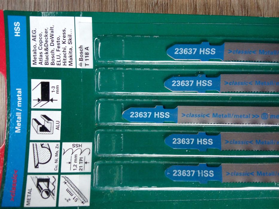 ostrza do wyrzynarki