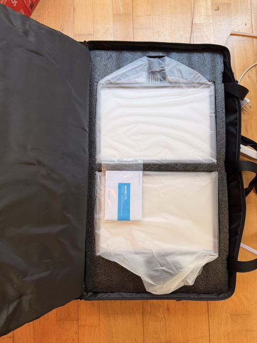 Kit Nanlite Lumipad 25 com Bateria