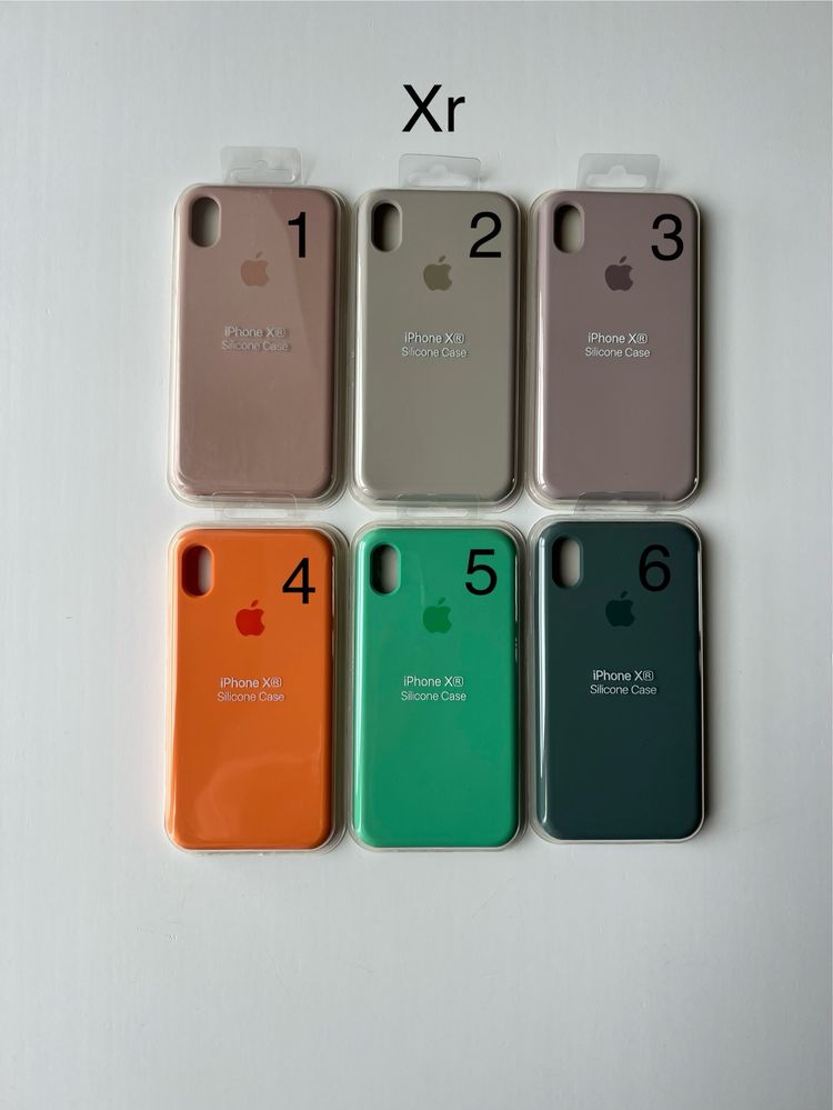 Apple Silicone Case Чохол для iPhone X/Xs/Xs Max/Xr/11 Pro/12 Mini