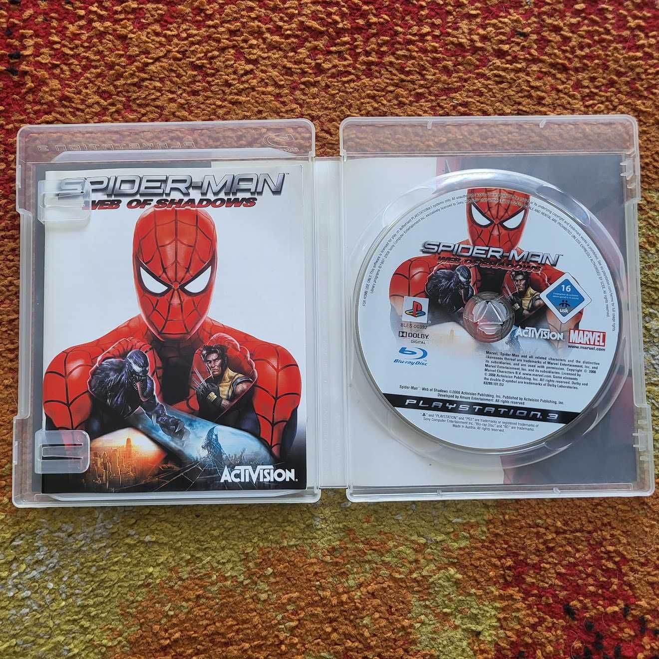 Spider-Man Web Of Shadows PS3 Playstation 3, Skup/Sprzedaż