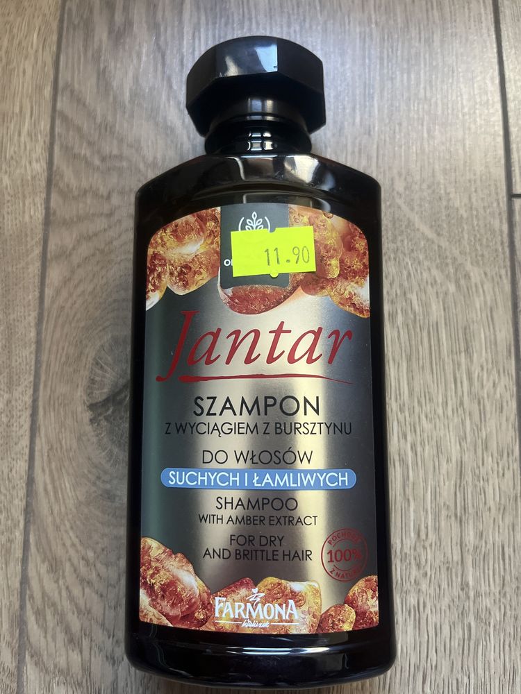 2 sztuki - Farmona Jantar  Szmapon Do Włosów Suchych I Łamliwych 330ML