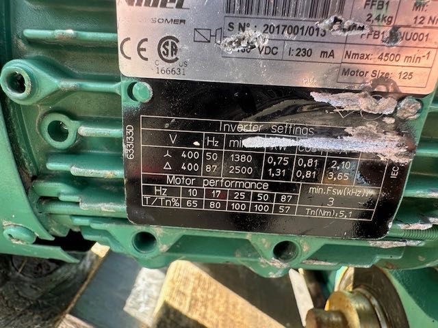 MOTOREDUKTOR 0,75 kw do przenośnika