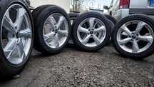 Koła Audi A4 A5 A6 C8 A8 A7 Q5 Q3 SQ5 18 cali 5x112 ET39 Opony 225/55