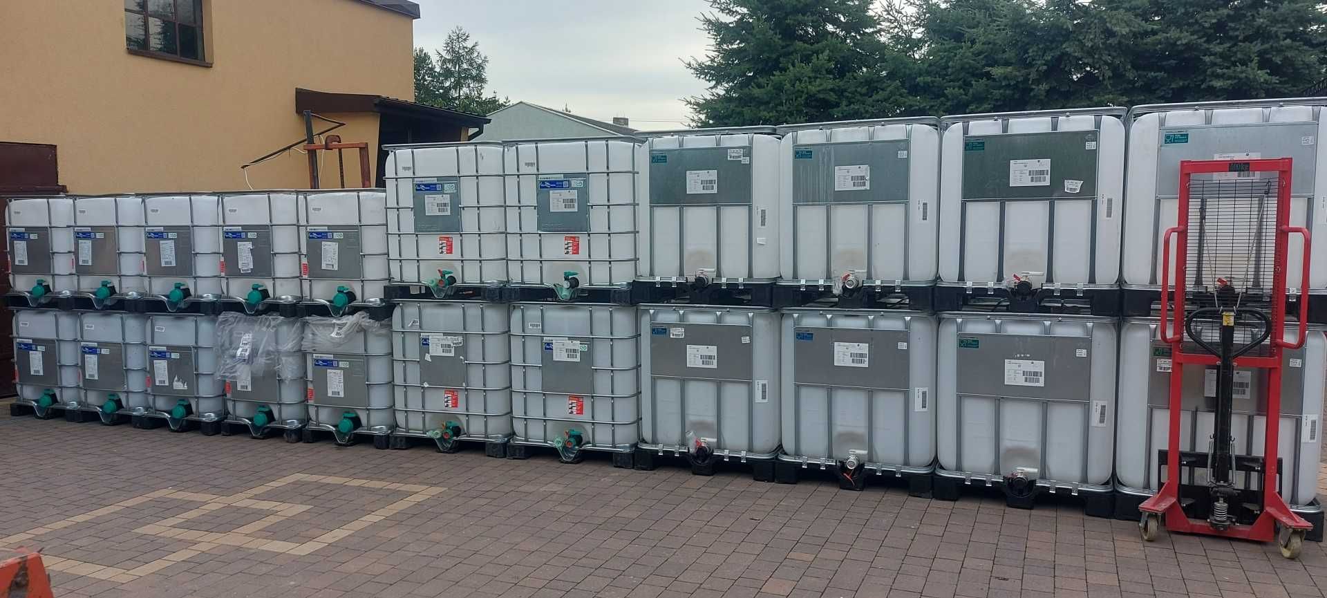 Mauzer IBC 1000L METAL PLASTIK po spożywce Atest Transport FV HURT