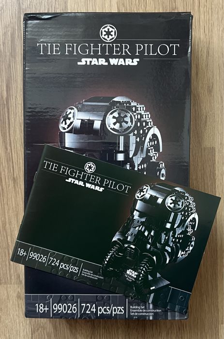 Лего Star Wars Шолом пілота винищувача СиД,Lego Fighter Pilot