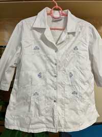 Женская рубашка блузка пиджак 54размера