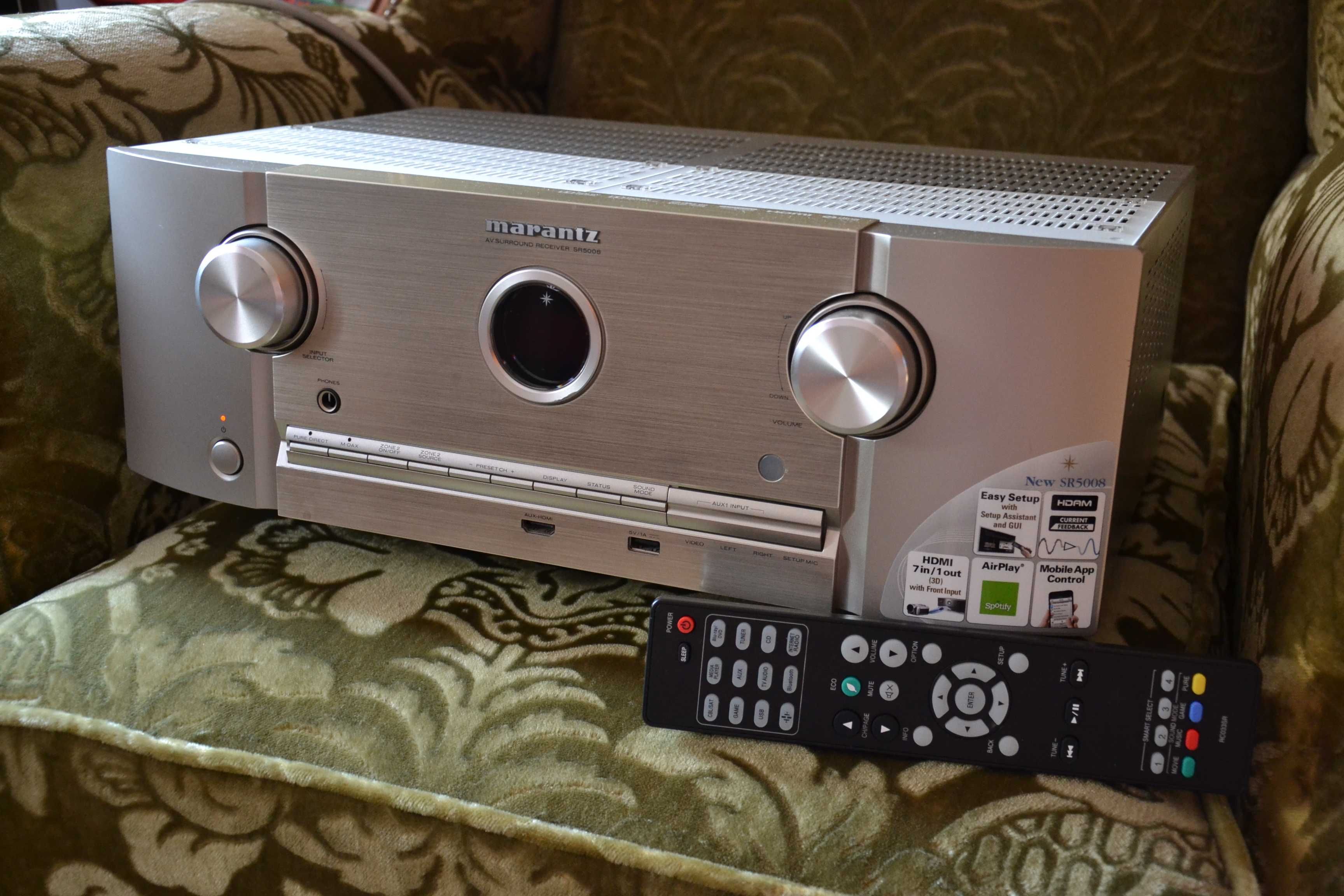 Amplituner MARANTZ SR-5008  z pilotem - bdb stan, sprawny