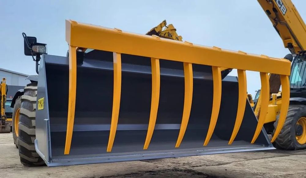 Łyżko Krokodyl JCB 2,5m3 ładowarka 531-70, 541-70 maszyna JCB 535-95 Q-FIT łyżka hydrauliczna Premium 540-120