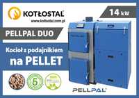 Kocioł na pellet PELLPAL DUO o mocy 14 kW - EcoDesign - sterownik LCD