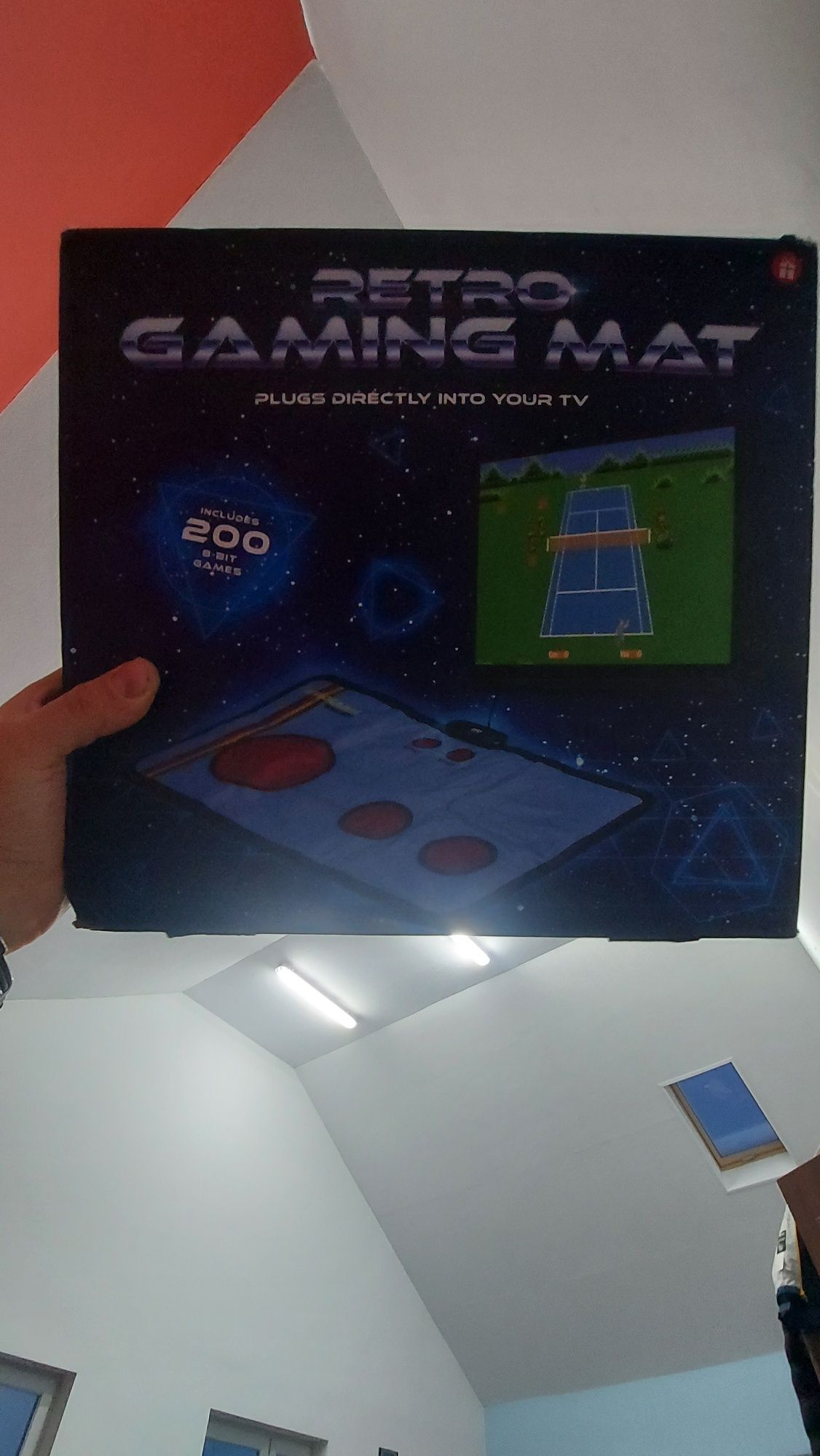 Retro gaming mat plugs directly into your tv gry