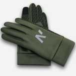 Napo Gloves - TECH - Męskie rękawiczki w kolorze oliwkowym roz. L/XL