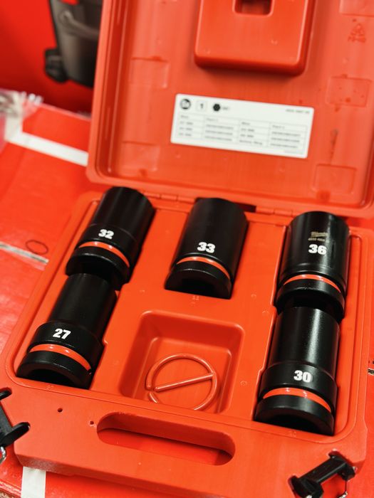 Набір головок 1'' STD SHOCKWAVE MILWAUKEE, подовжених (27-36мм) (5шт)