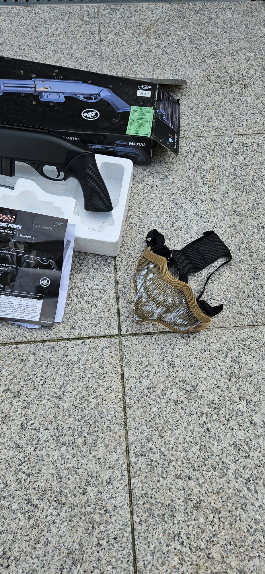 ARMA Airsoft M401 + Acessórios
