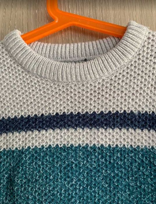 Ciepły sweter, sweterek, unisex, dziewczynka, chłopczyk, rozmiar 128