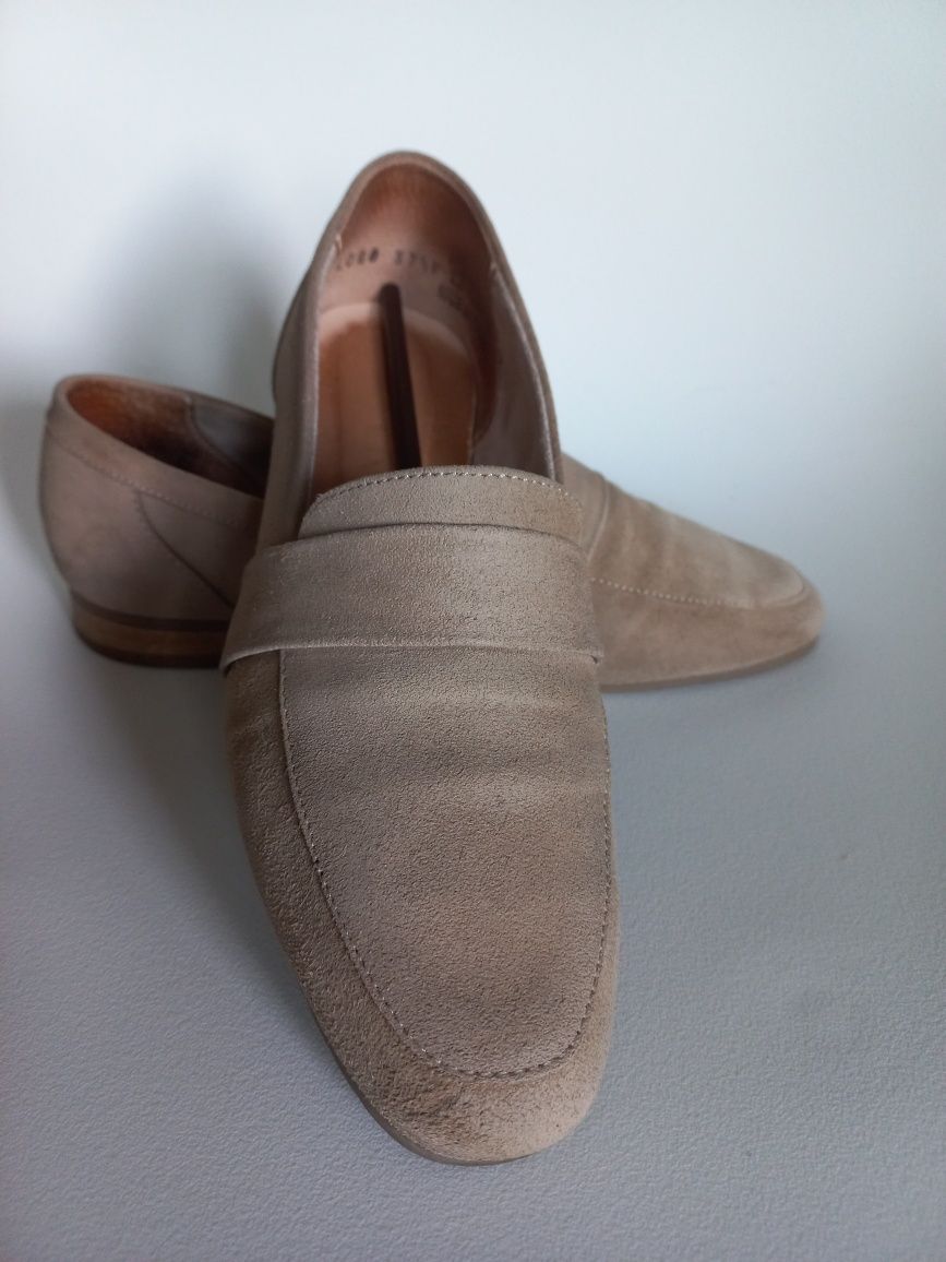 Ryłko mokasyny loafersy półbuty skóra naturalna rozmiar 37,5