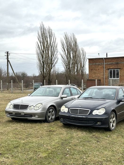 Розборка Мерседес w203 w211 2.2 om646 2.7 om647 турбіна лобове крила