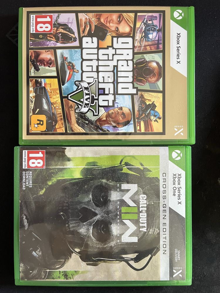 X box serie x mais jogos, comandos