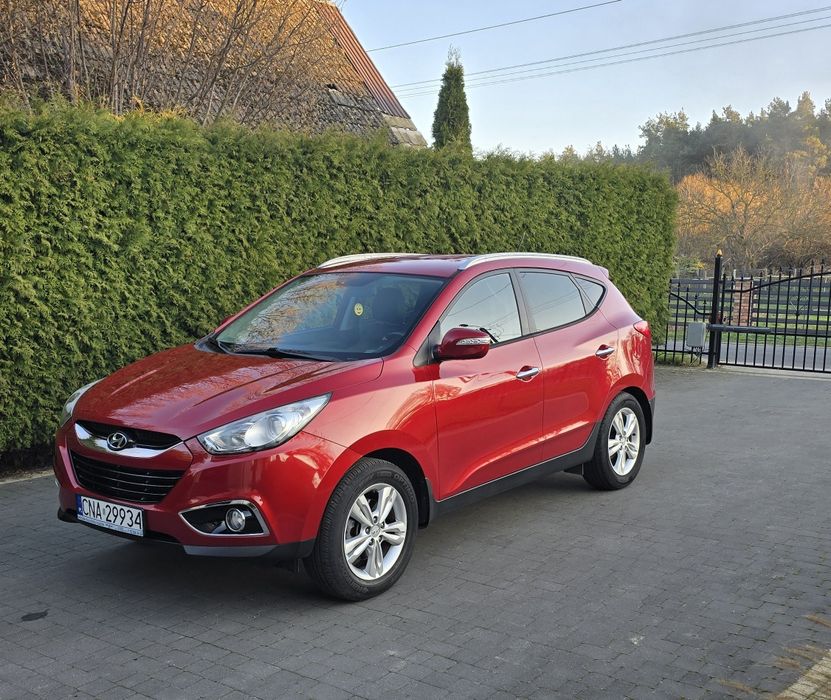 Hyundai ix35 2010rok 2.0benz 163ps navi alusy Bezwypadkowy hak