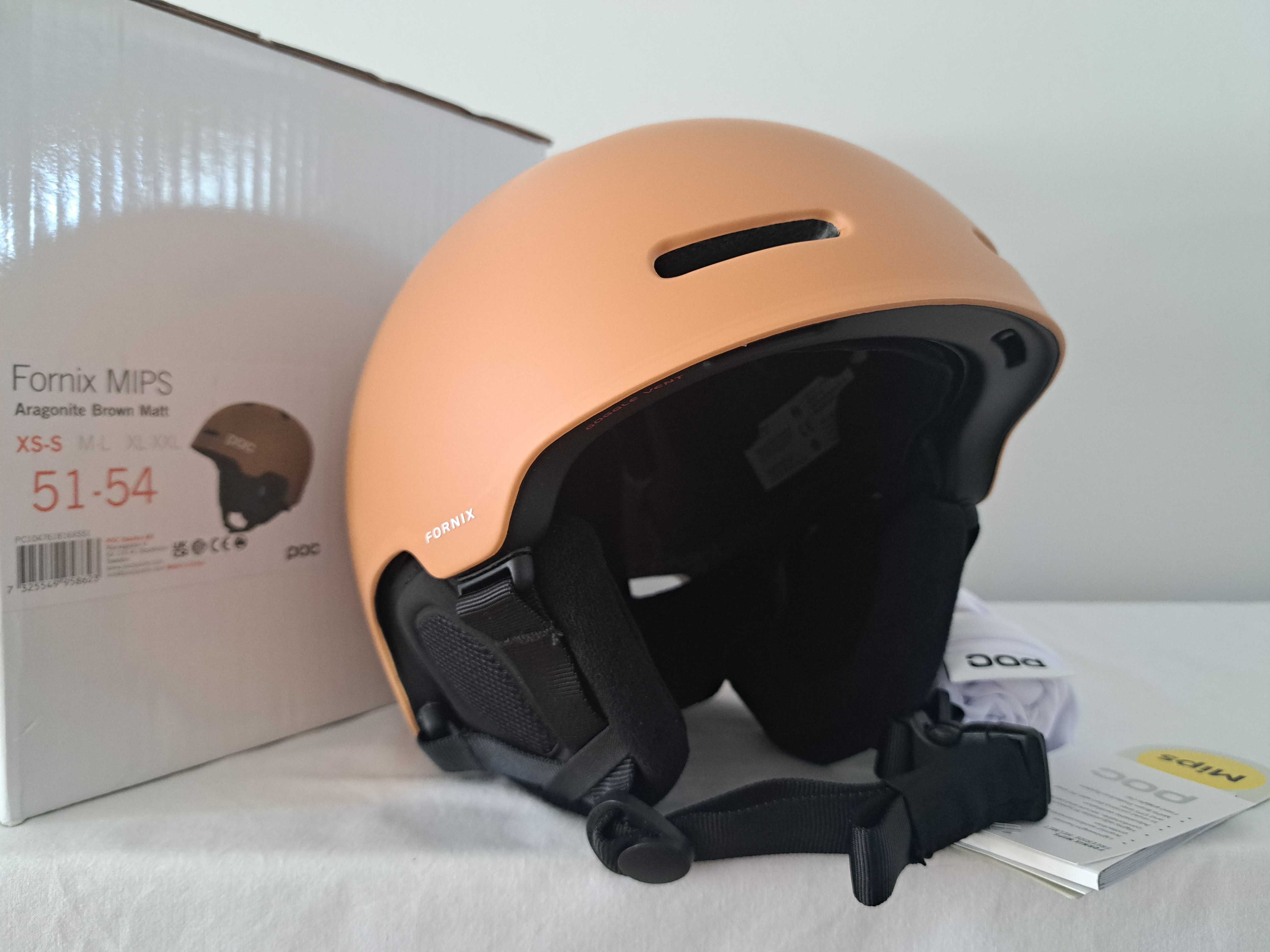 Kask narciarski POC Fornix Mips Aragonite Brown Matt XS/S 51-54cm