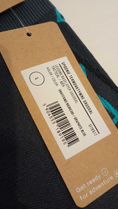 Spodnie termoaktywne termiczne męskie Alpinus Gausdal rozm. L NOWE