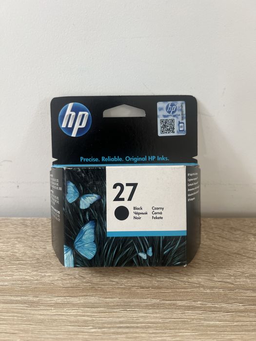 HP Tusz 27 czarny black