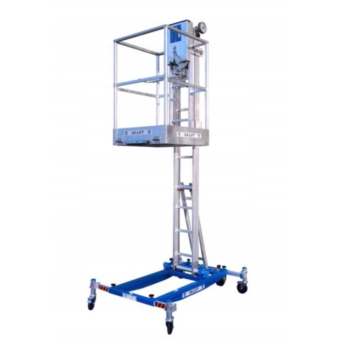 PODNOŚNIK OSOBOWY Zwyżka drabina 4,5m mobilny domowy warsztatowy