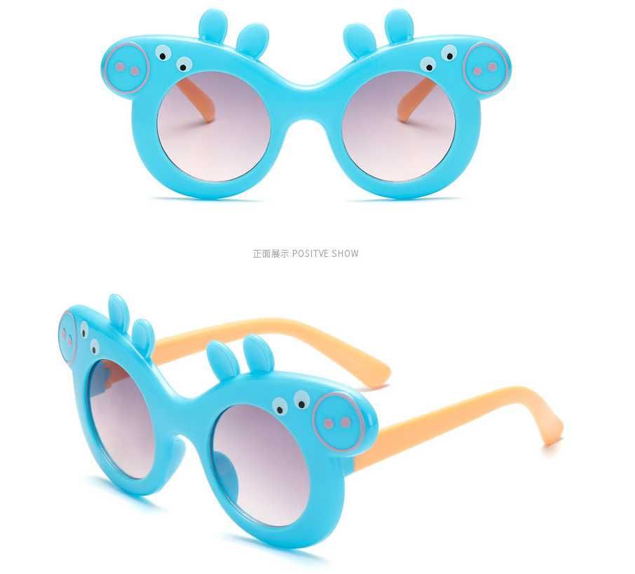 Детские солнцезащитные очки свинка Пеппа защита от ультрафиолета UV400