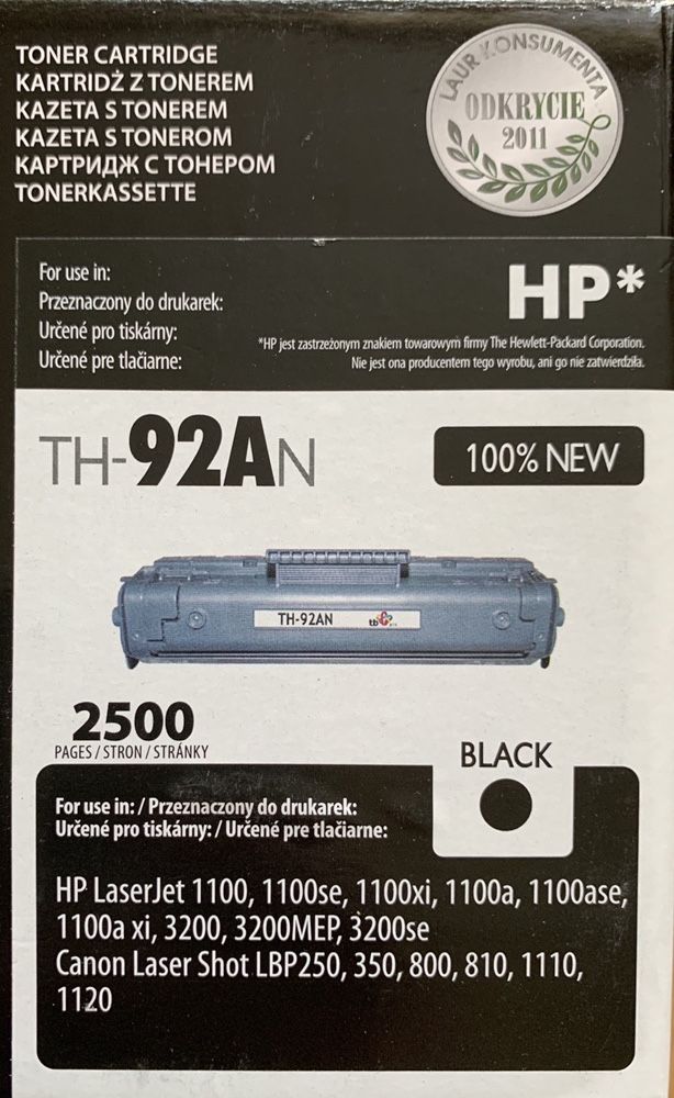 Toner do HP TB TH-92AN do C4092A