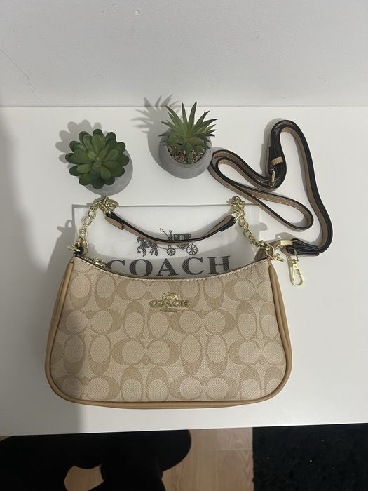 Coach Teri Shoulder Bag in Signature Canvas