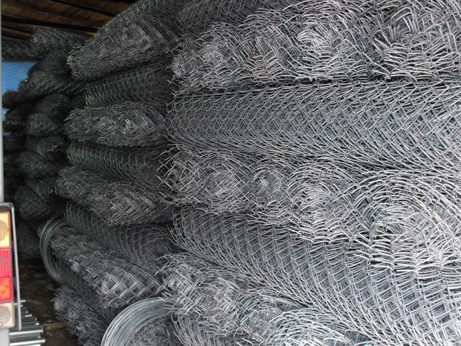Mocna siatka ogrodzeniowa ocynkowana 3mm 150cm ROLKA 10m TYLKO 154zł