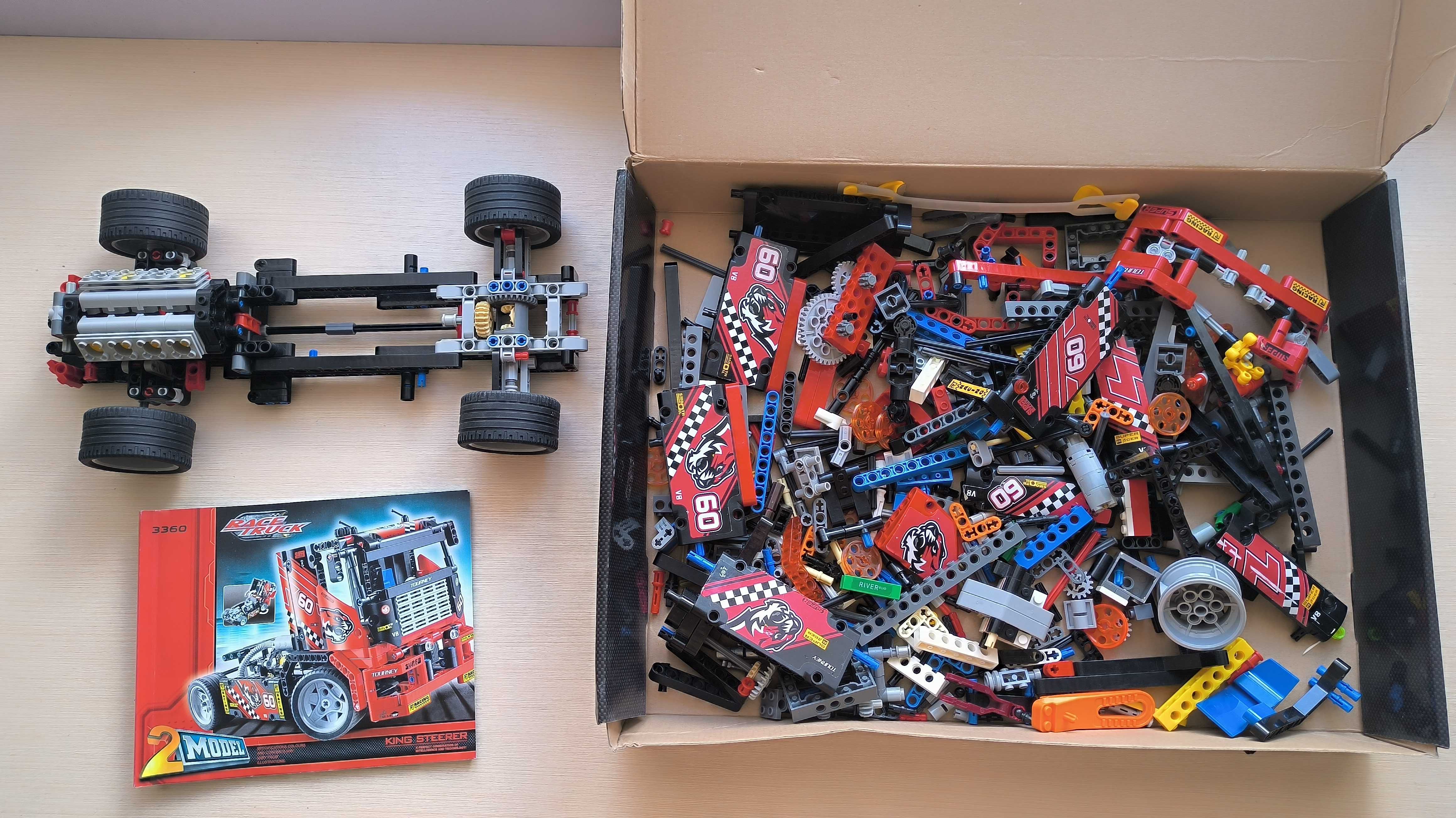 Конструктор Decool 3360 (аналог Lego Technic 42041) Гоночний грузовик"