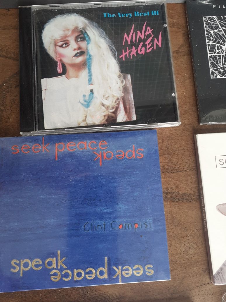 CDs, Nina Hagen, Sousa Brothes,  Fé,  Doris Day, Clint