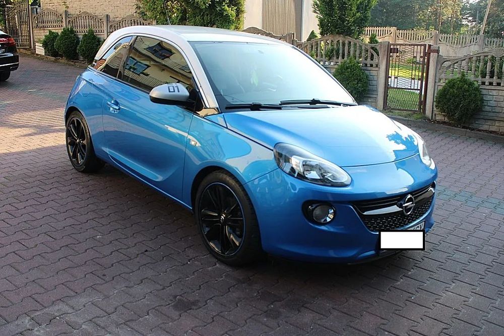 Opel Adam 2wl 109tys ful kamera alu skóra grzyba kierownica grzany fotel