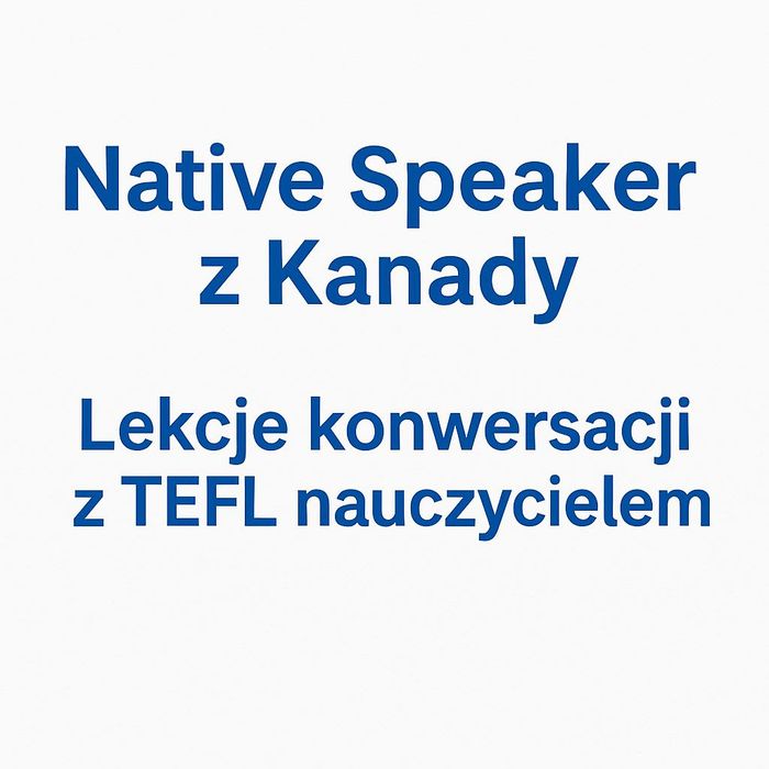 Język angielski native speaker