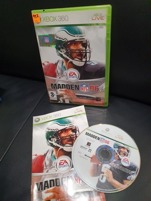Gra gry xbox 360 one Madden 06 NFL futbol od kolekcjonera unikat